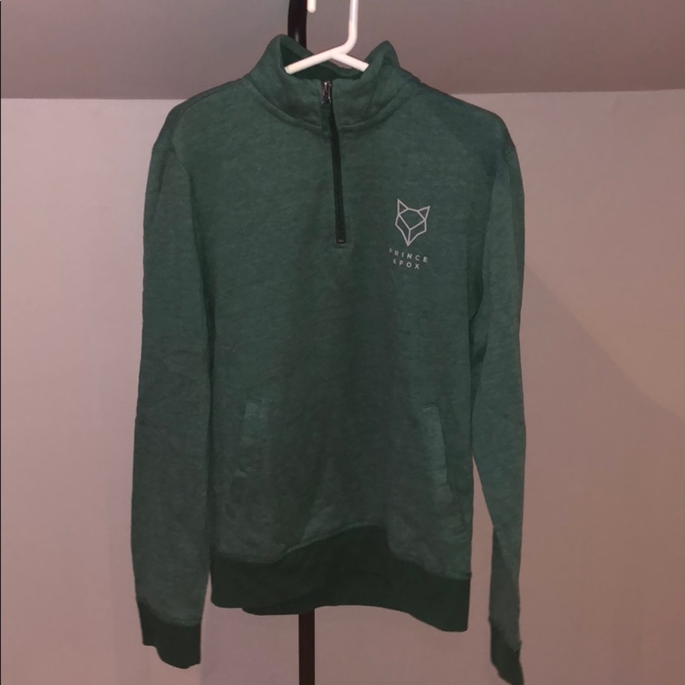 Green Turtleneck Fleece Prince and Fox
